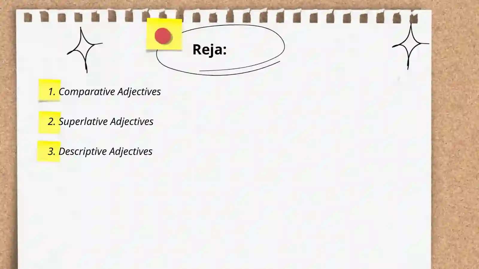 Adjectives 2