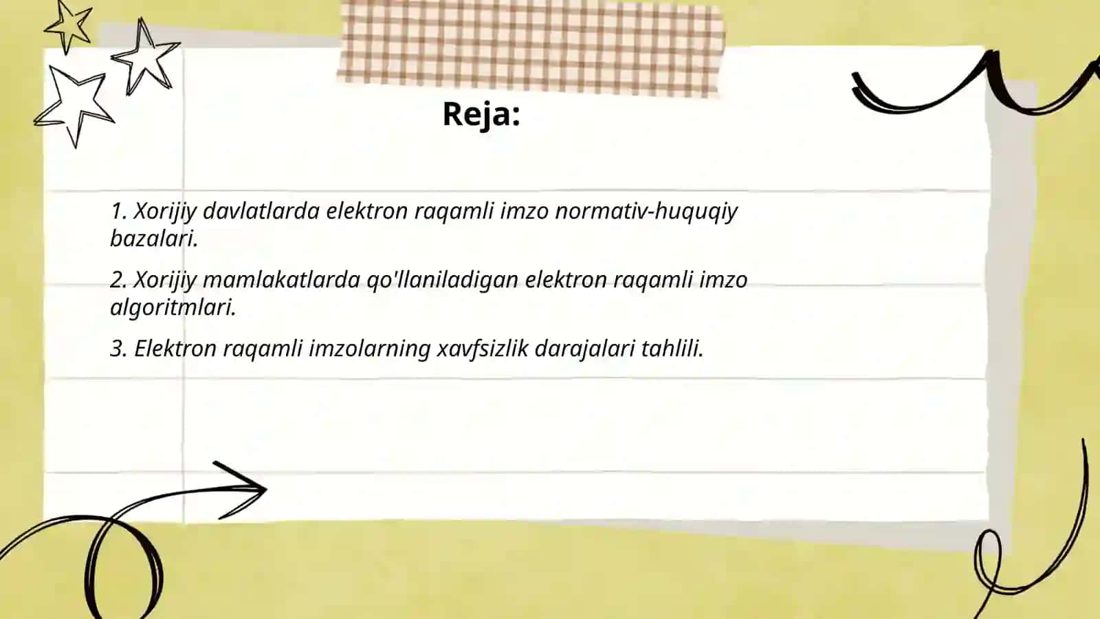 Xorijiy davlatlarning elektron raqamli imzo algoritmlari tahlili 2