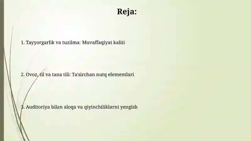 Tayyorgarlik va tuzilma: Muvaffaqiyat kaliti 2