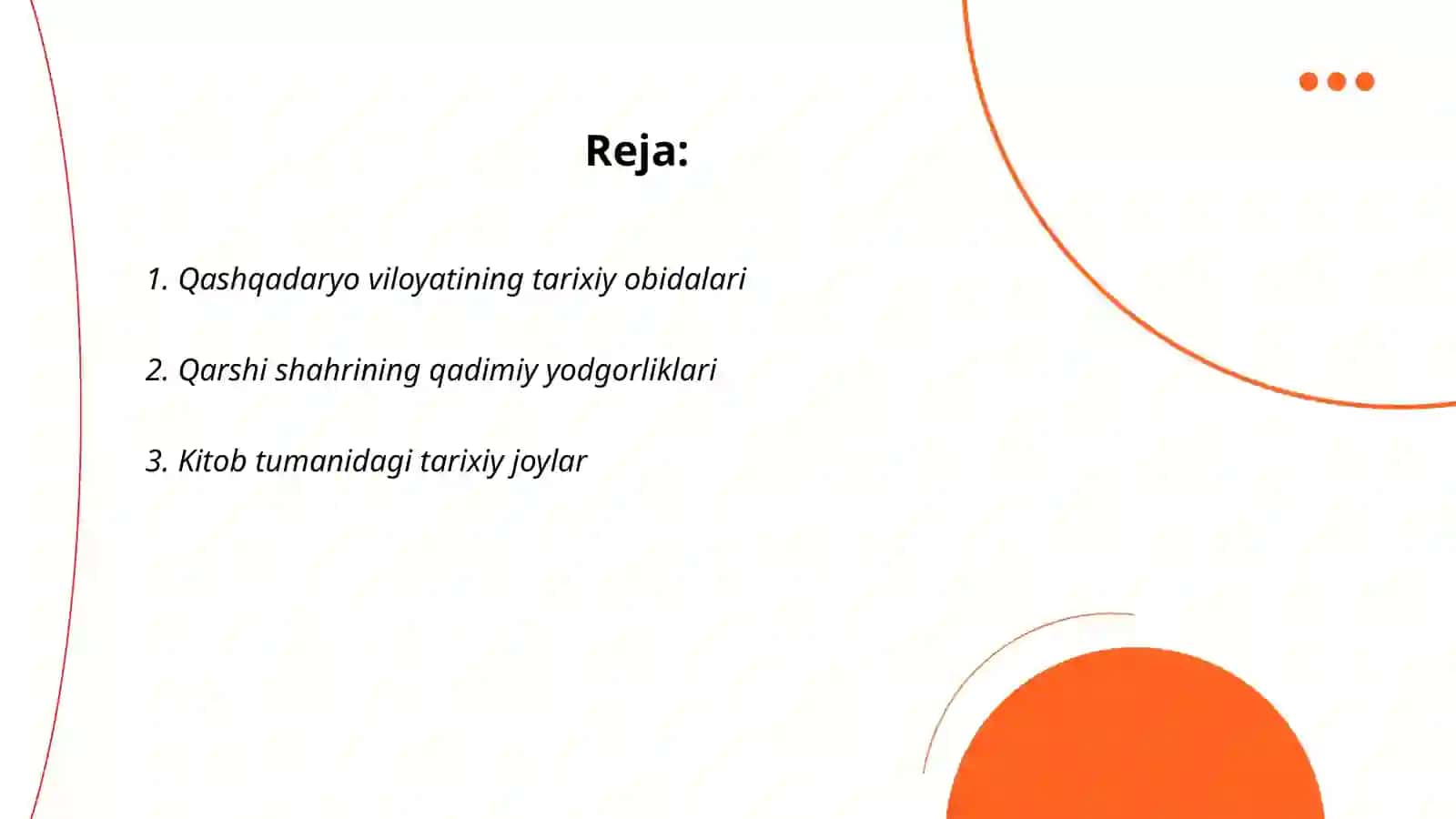 Qashqadaryo viloyati tarixiy obidalari va tabiati 2