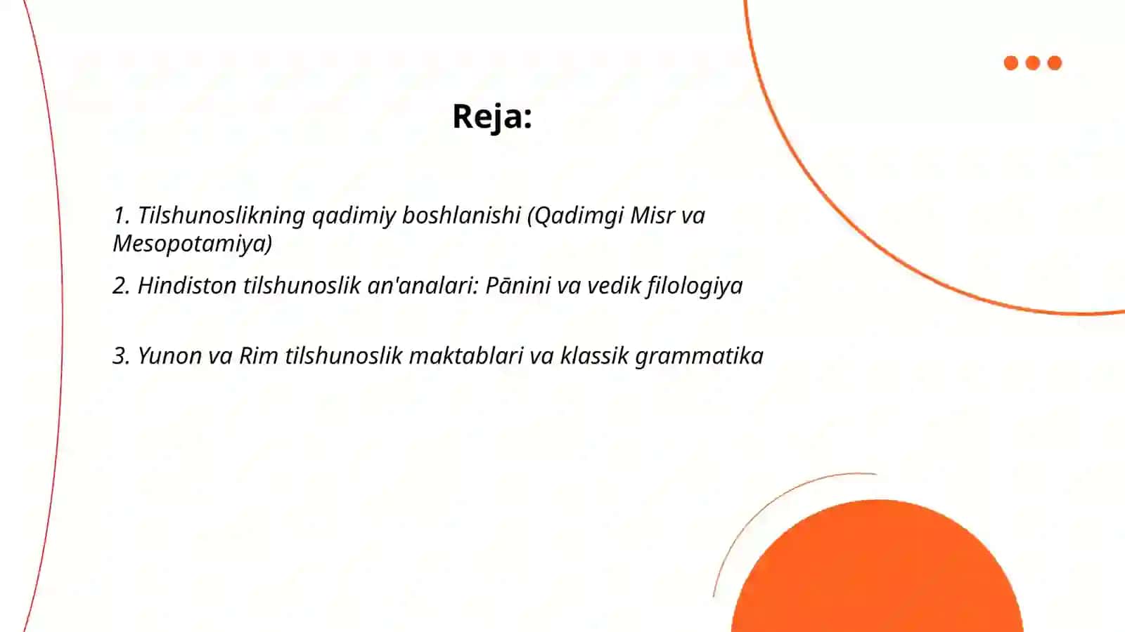 Tilshunoslik tarixi 2