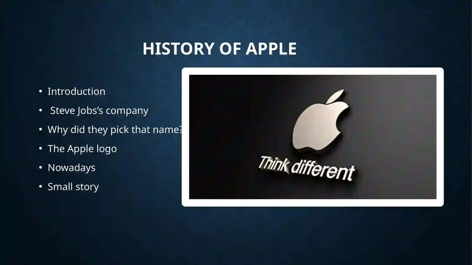 History of APPLE 2
