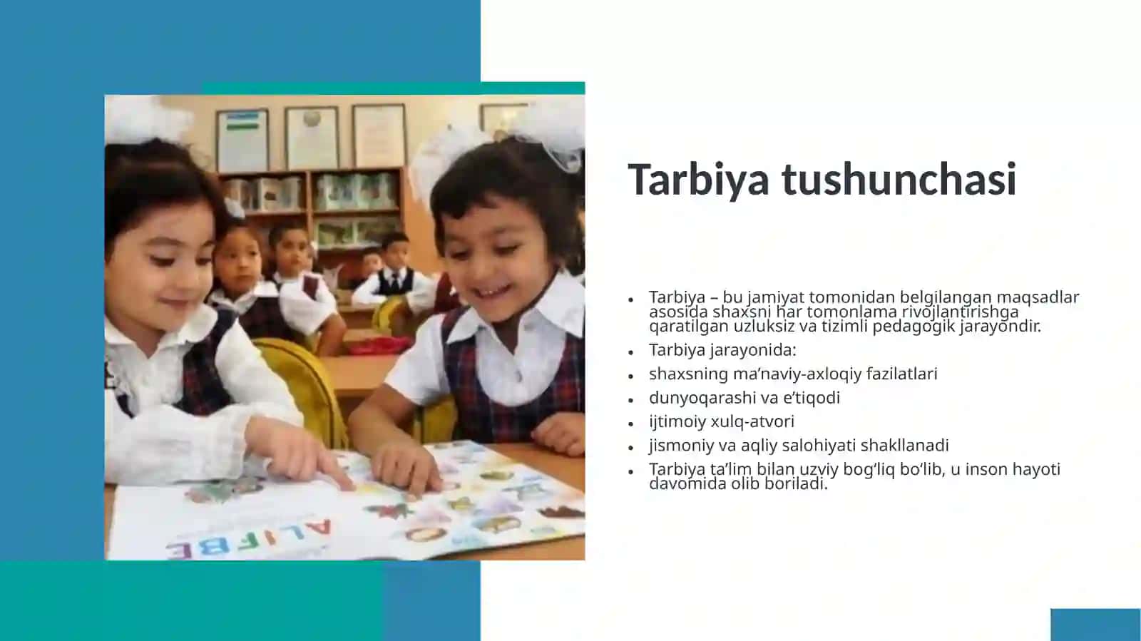 Tarbiyaning mazmuni va asosiy yo’nalishlari 2