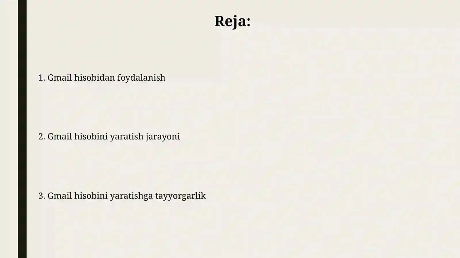 Gmail akkaunt yaratish 2