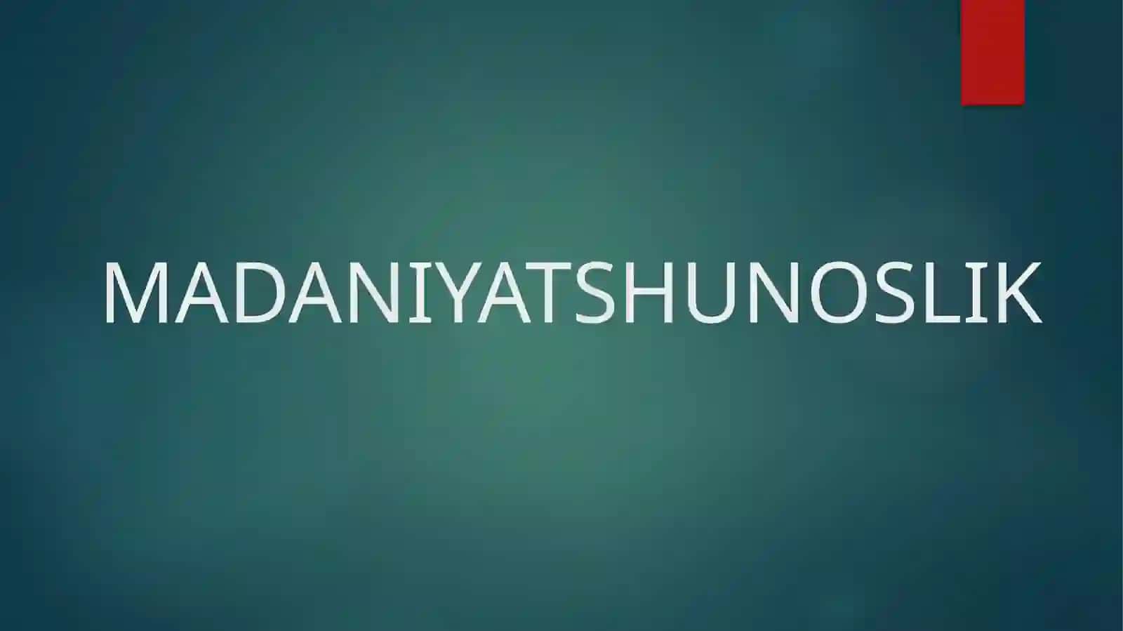 FALSAFA fanidan tayyorlangan mustaqil ishi 2