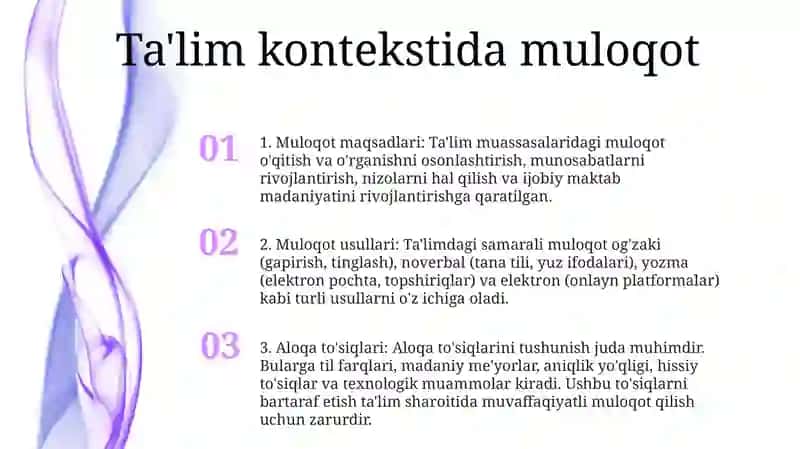O‘Qituvchi Faoliyatida Muloqot Madaniyati Va Psixologiyasi 2