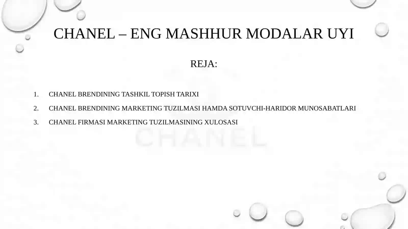 Chanel modasi tarixi 2