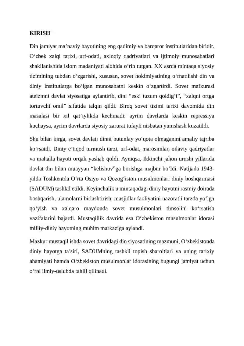 O‘zbekiston musulmonlar idorasi 2