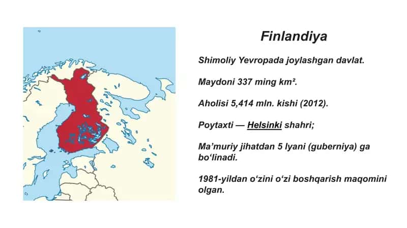 Finlandiya va uning ta’lim tizimi 2