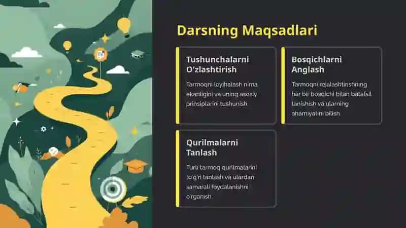 Tarmoqni Loyihalash Asoslari 2