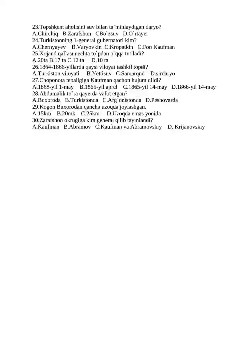 9-sinf Tarix 2