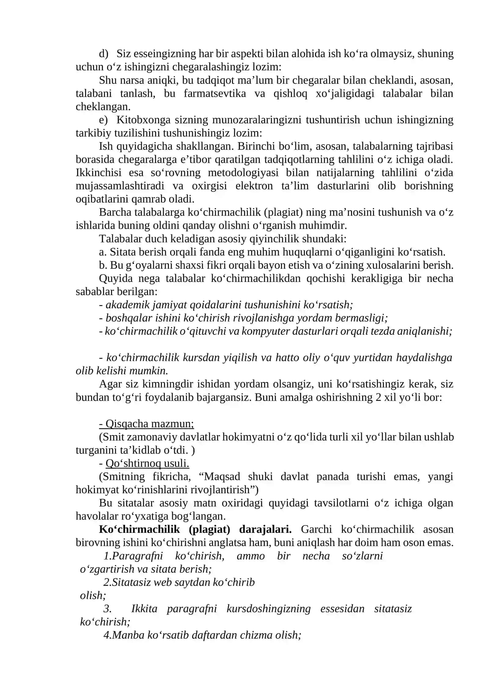 Dastlabki ilmiy tadqiqot yozish 2
