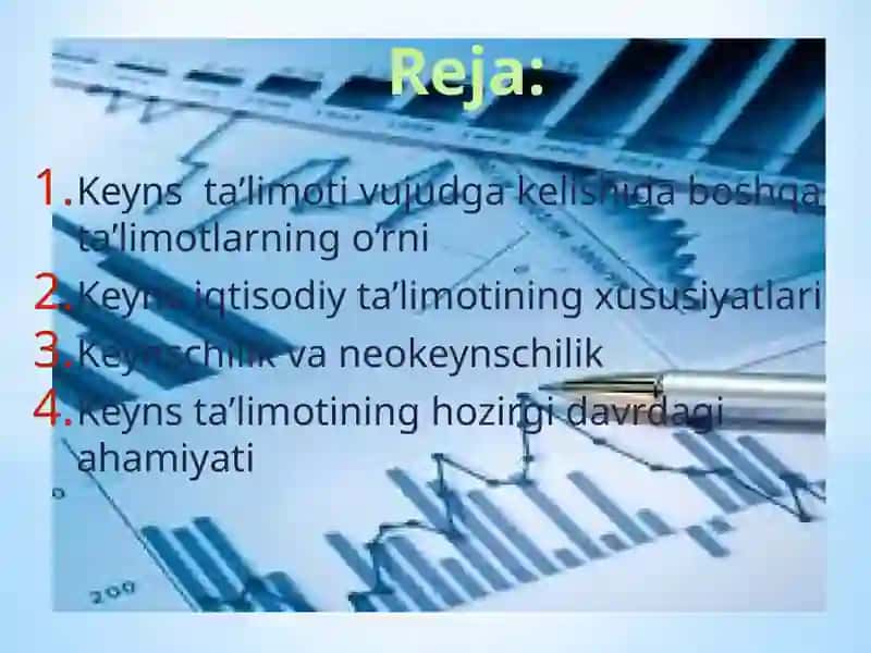 Jon Meynard Keyns ta’limoti va keynschilik 2
