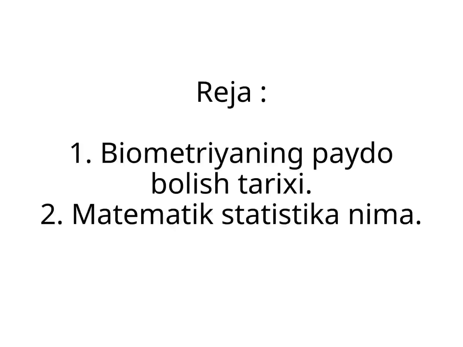 Biometrik va fenologik 2