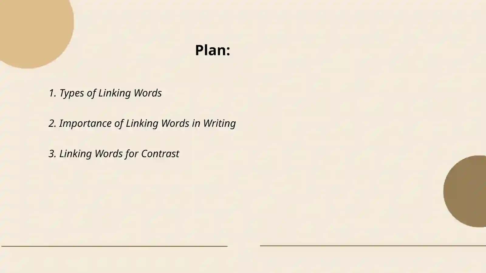 Linking words and invitation cards 2