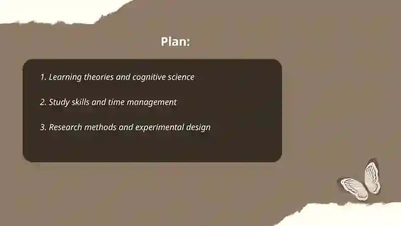 Study, research, education 2