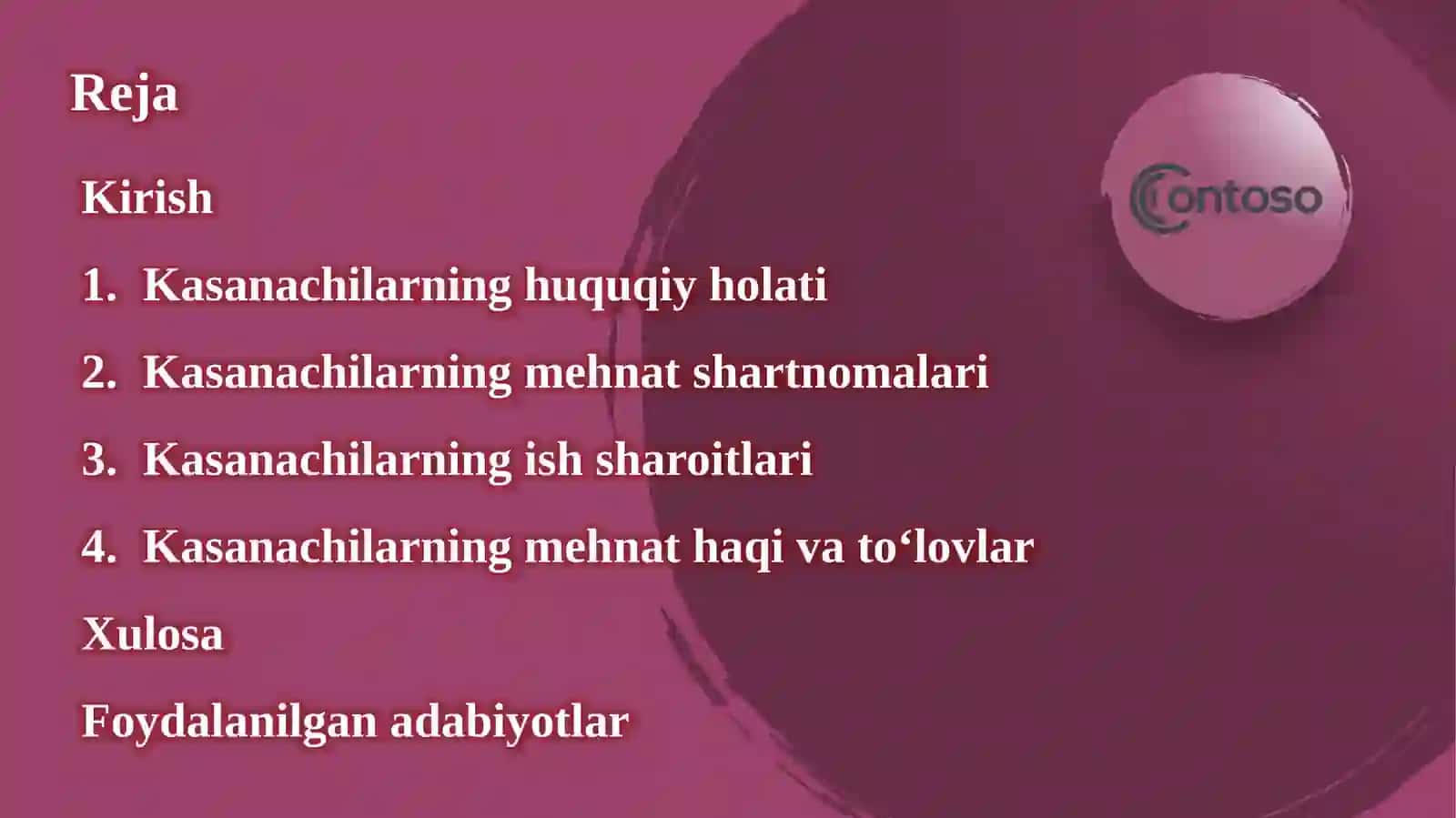 Kasanachilik faoliyati 2