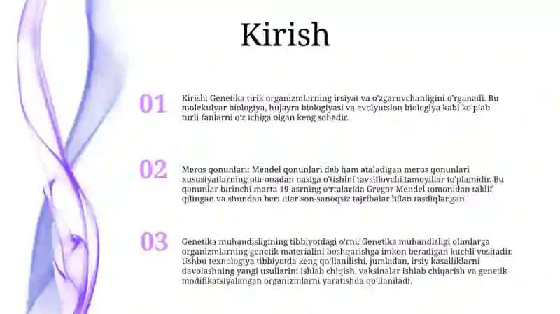 Belgilarni Irsiylanish Qonunlari 2