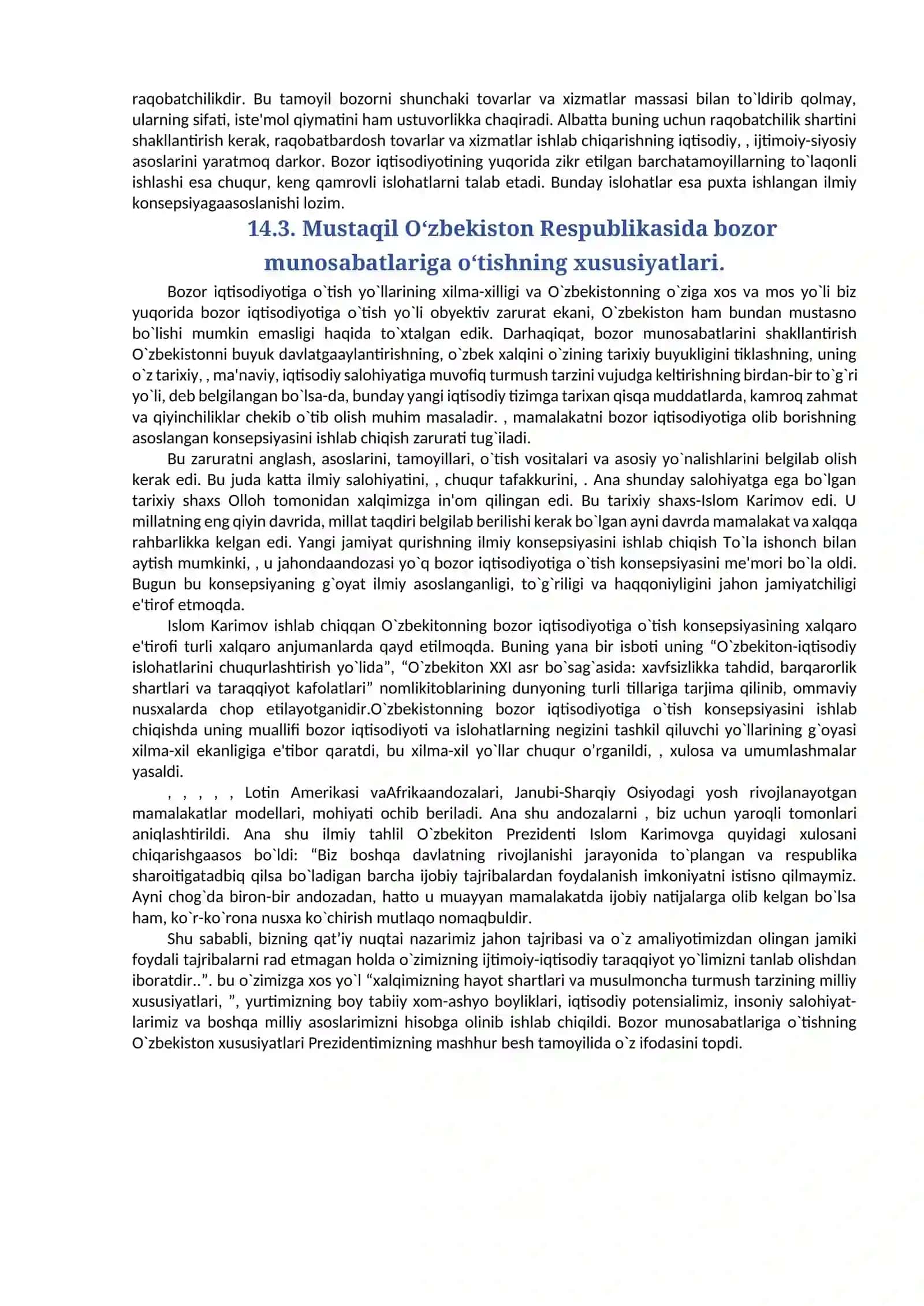 Bozor Iqtisodiyoti 2