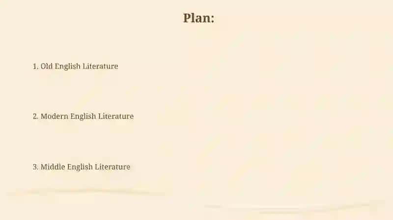 Period of English literature 2