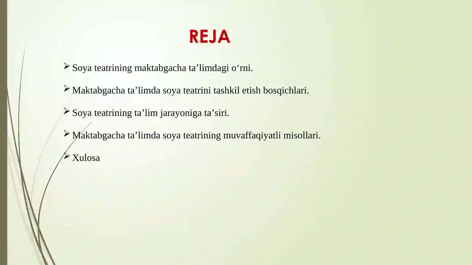 MAKTABGACHA TAʼLIM TASHKILOTIDA SOYA TEATIRINI TASHKIL ETISH 2