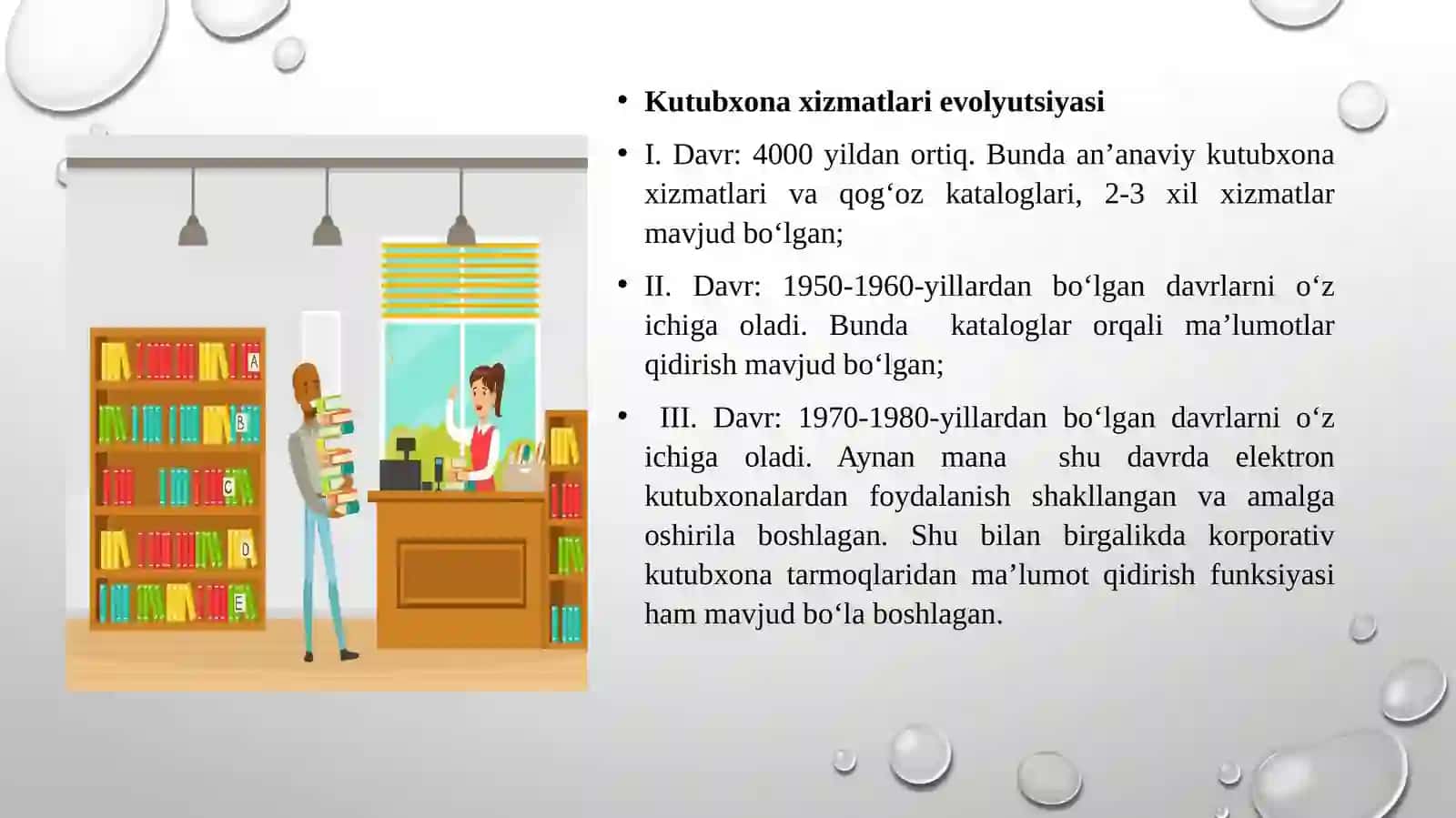 Elektron kutubxona- o'quv jarayonidagi axborotlar manbai sifatida 2