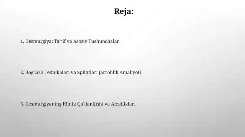 Desmurgiya: Ta'rif va Asosiy Tushunchalar 2