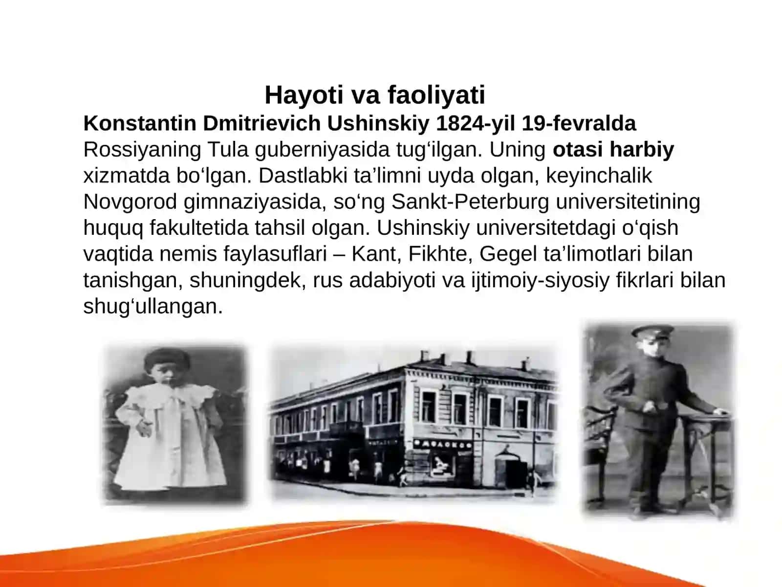 KonstantinDmitrievichUshinskiy(1824–1870):hayoti,pedagogikmerosivata’limgaqo‘shganhissasi 2