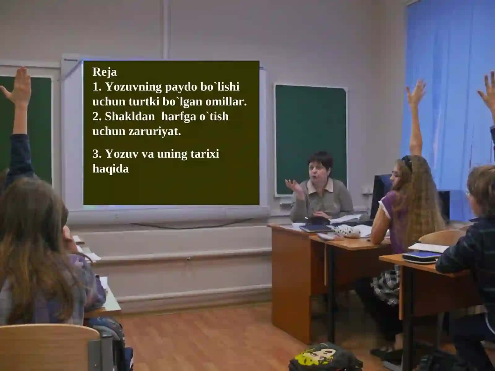 O'zbek yozuvlari 2
