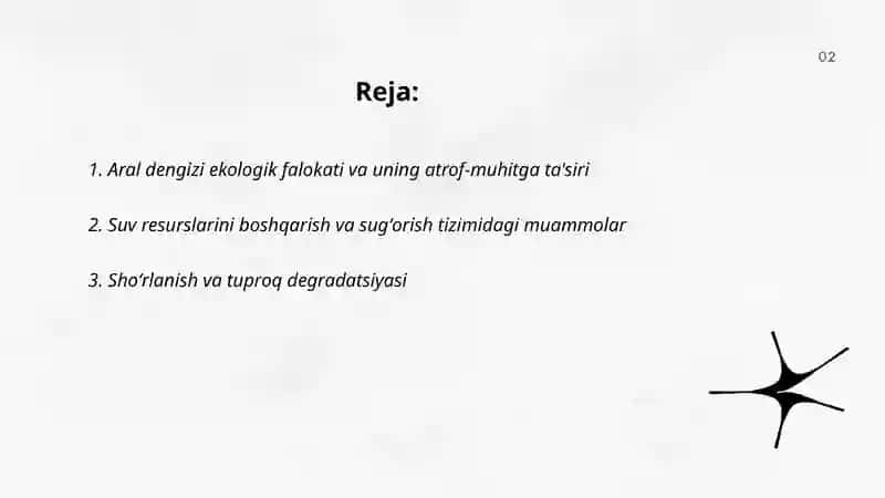 Aral dengizi ekologik falokati va uning atrof-muhitga ta'siri 2