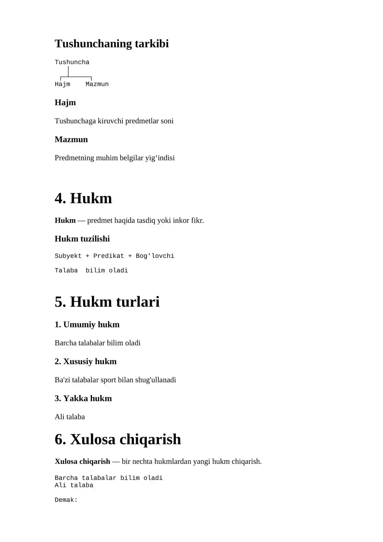 Mantiq fanidan mukammal qo‘llanma 2