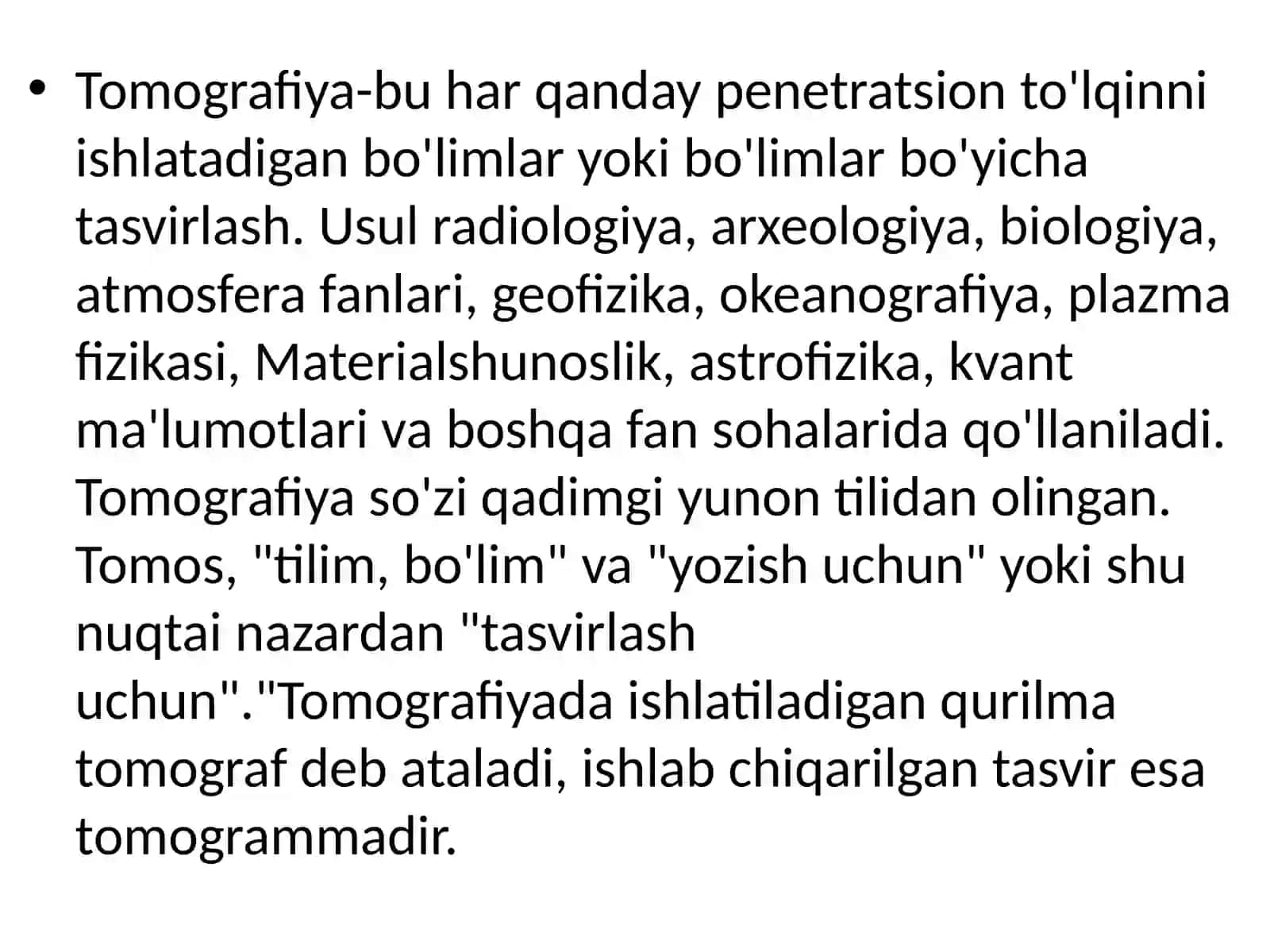 Tomografiya 2
