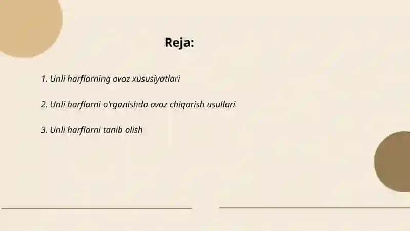 1-sinflarda unli harflarni o'qitilishi 2