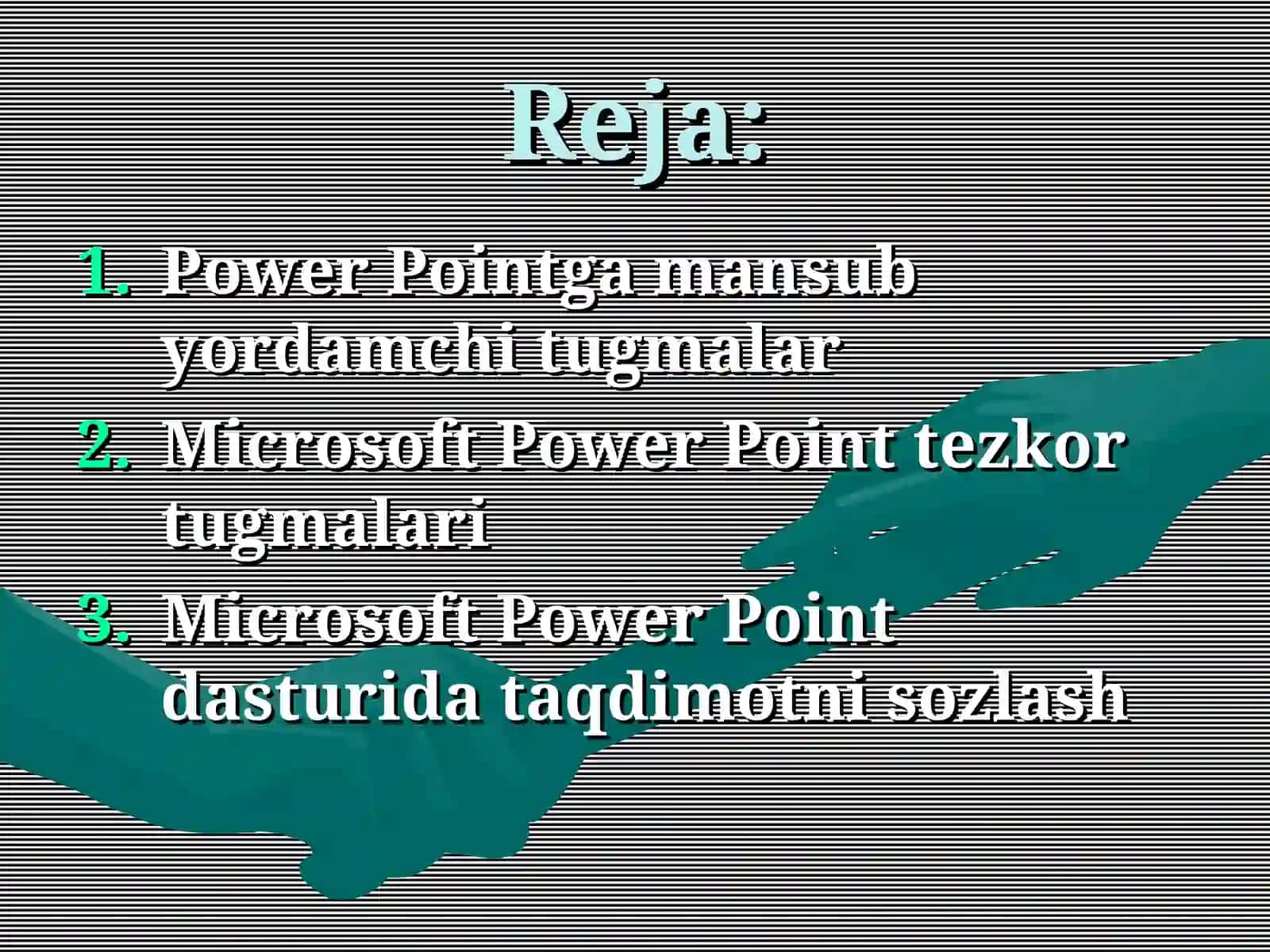 Microsoft Power Point dasturi 2