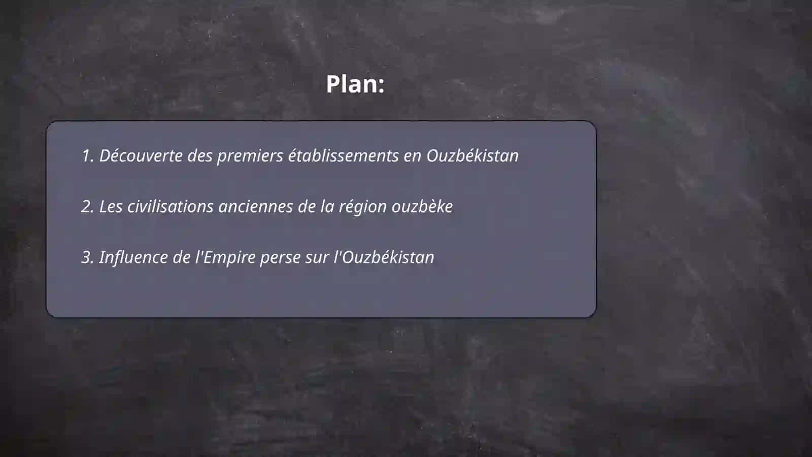 Origine et histoire de la République d'Ouzbékistan 2