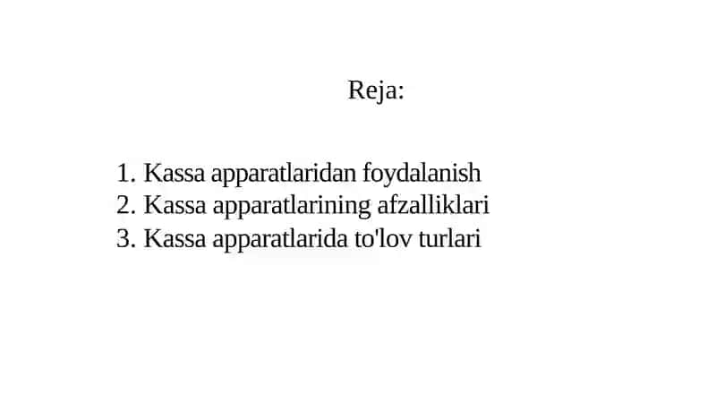 Kassa mashinasida ishlashni boshlashdan  oldin, uskunadan foydalanish qoidalari. 2