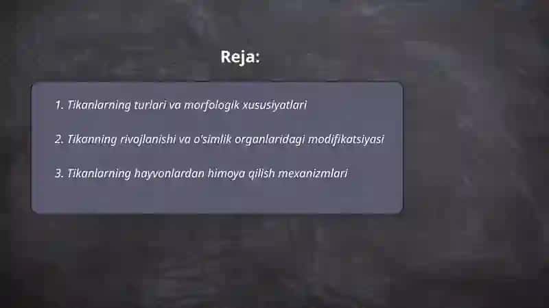 O'simliklarning morfologik himoya mexanizmlari 2
