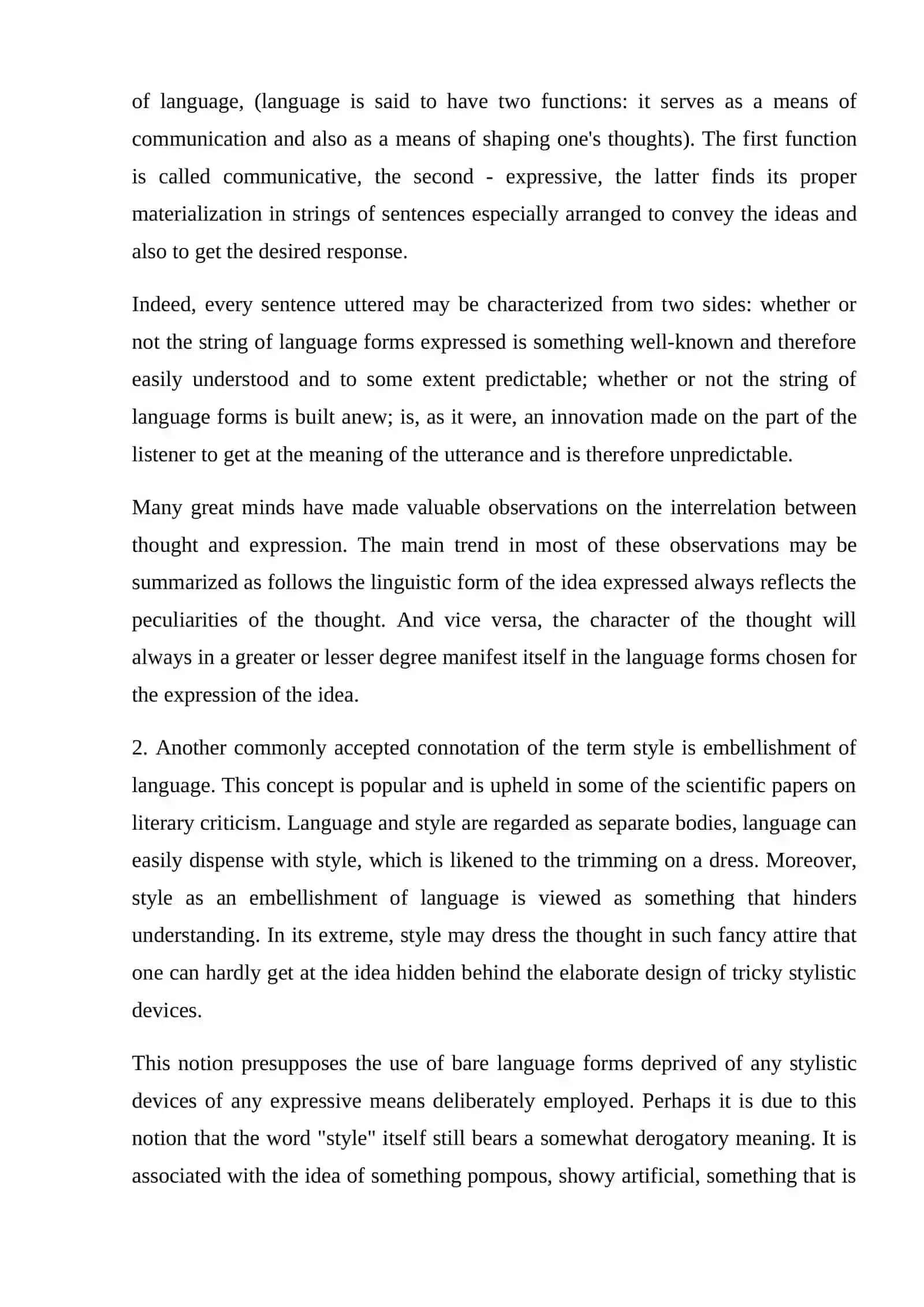 Text Stylistics. Stylistic and Style 2