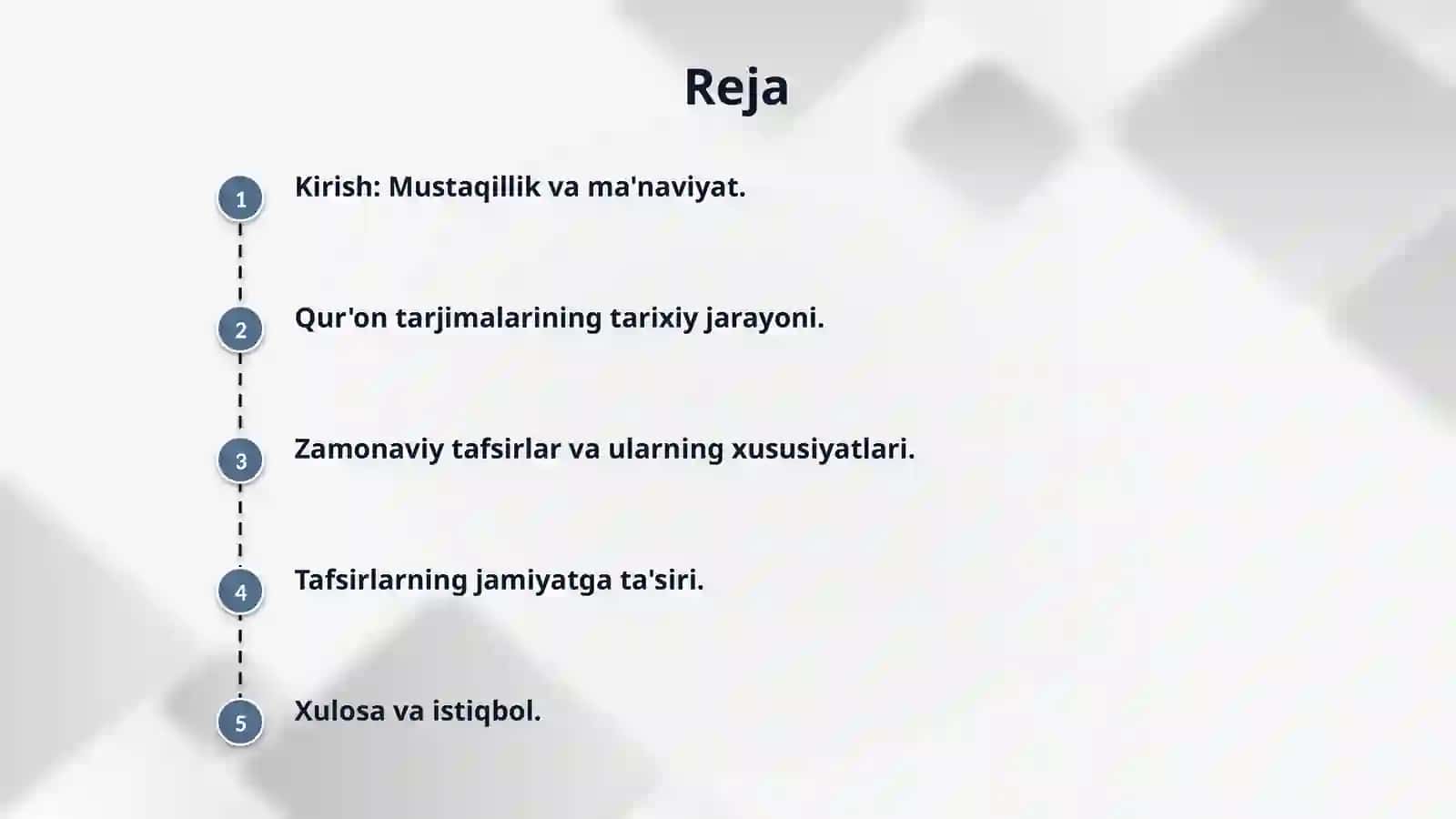 Mustaqillik yillarida Qur'onning o'zbek tiliga tarjima qilinishi va tafsirlari 2