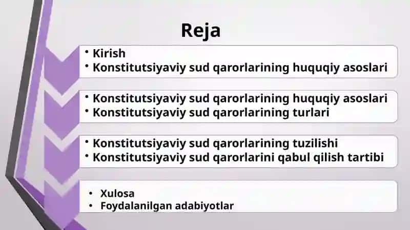 O‘ZBEKISTON RESPUBLIKASI KONSTITUTSIYAVIY SUDINING QARORLARINING YURIDIK AHAMIYATI VA TUZILISHI 2