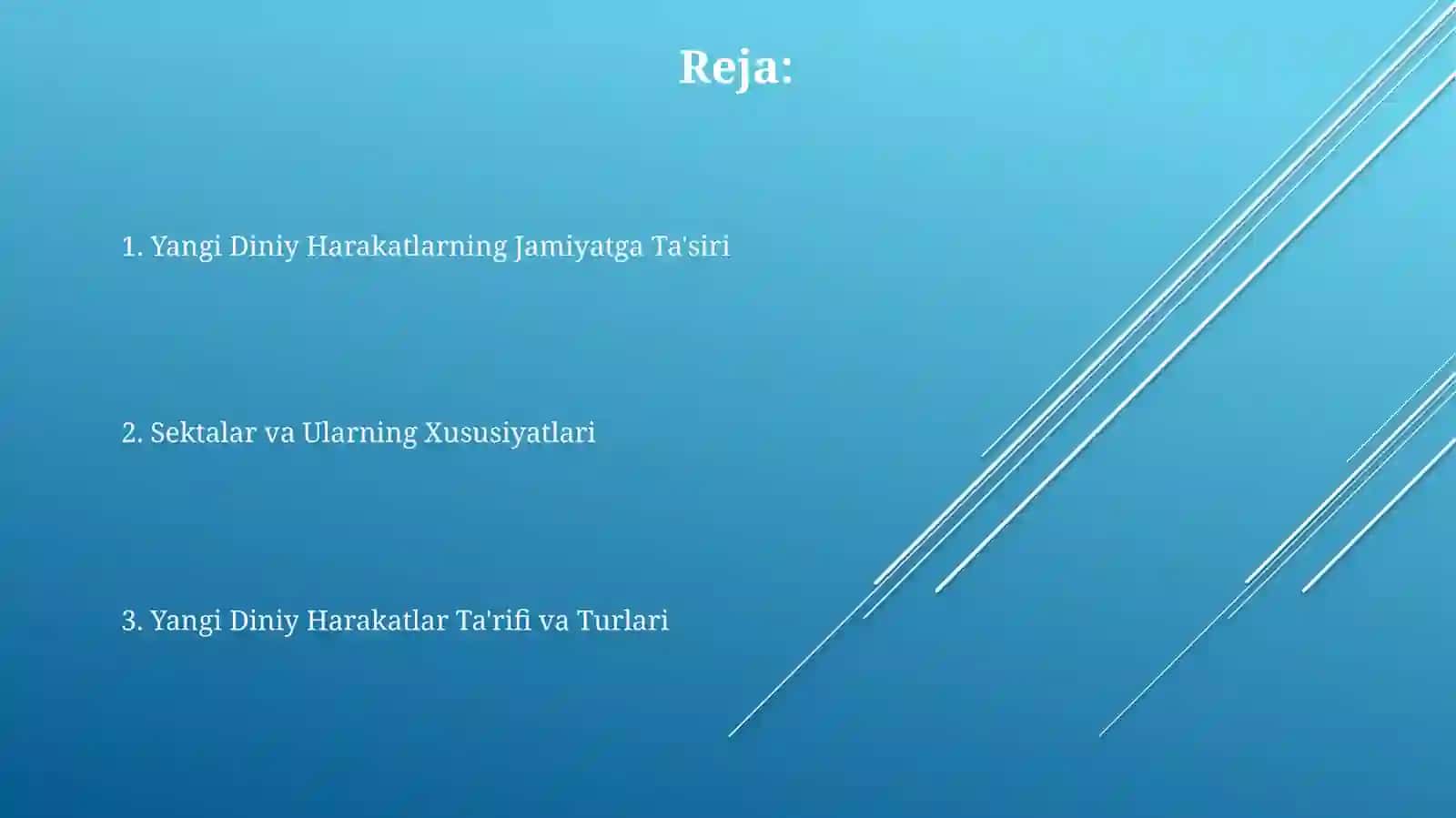 Yangi Diniy Ta'limotlar va Sektalar 2