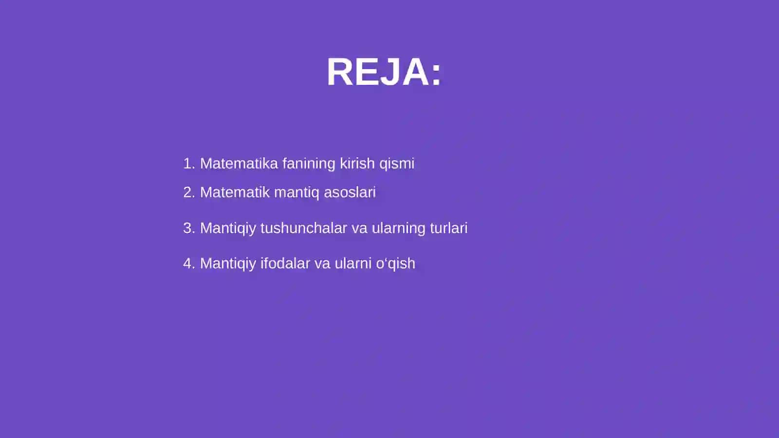 Matematika mantiq elementlari kursi 2