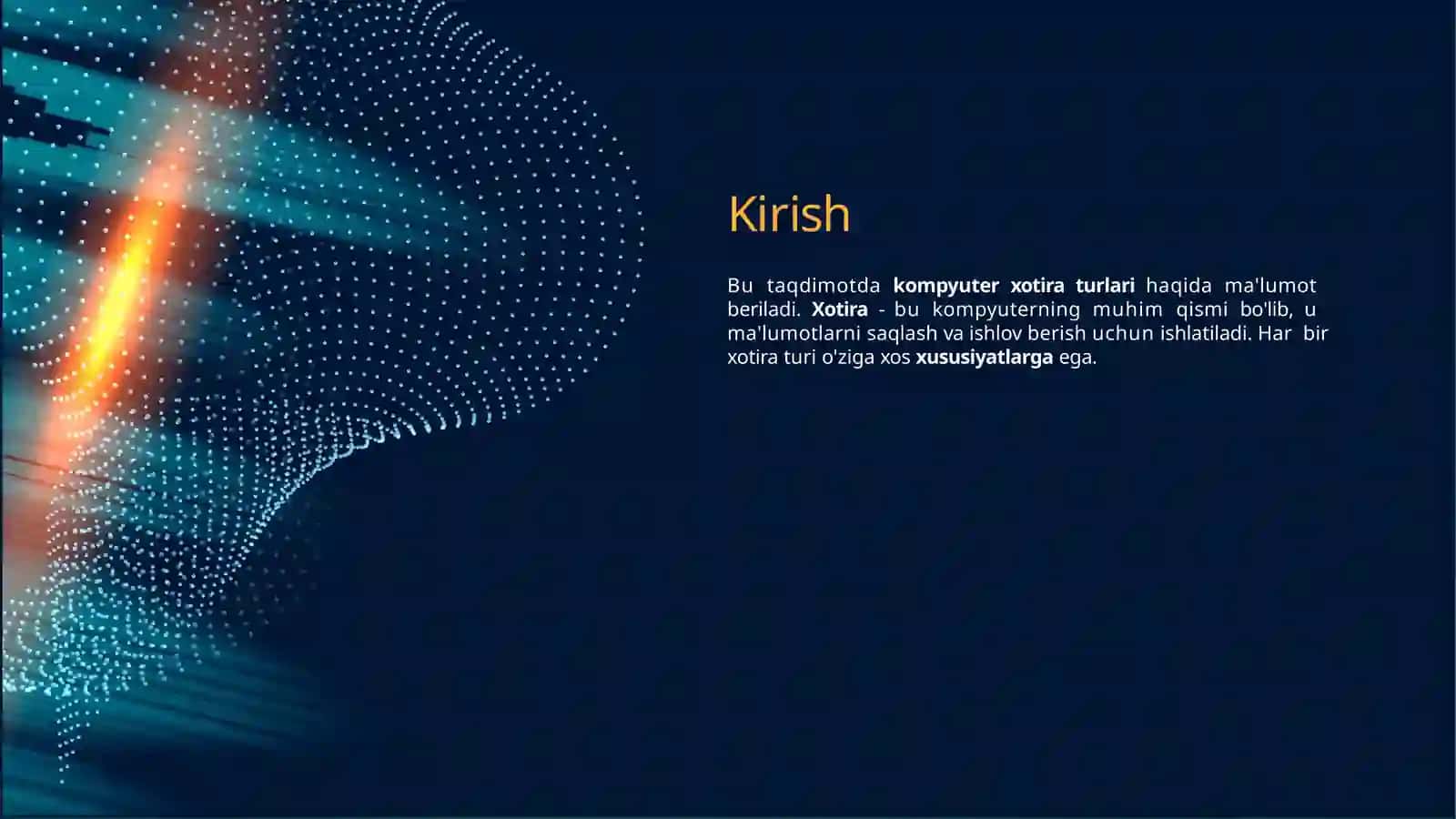 Kompyuter Xotira Turlari: Tushuncha va Qo'llanilishi 2