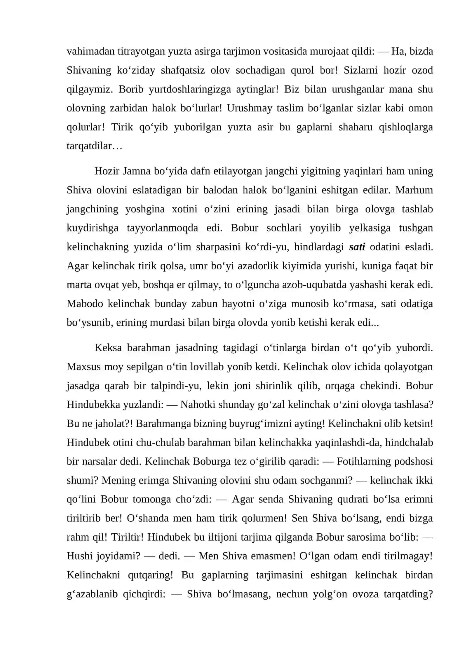 ZAHIRIDDIN MUHAMMAD BOBURNING PANIPAT JANGI UCHUN ISHLATGAN DINIY HIYLASI 2