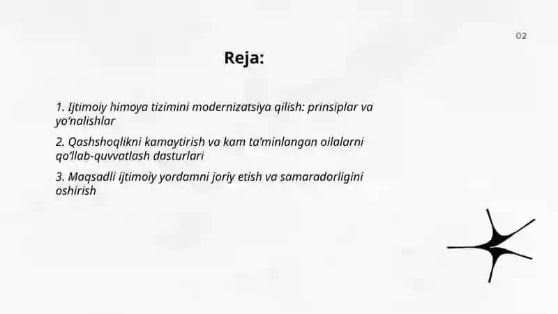 Harakatlar strategiyasidagi ijtimoiy himoya 2
