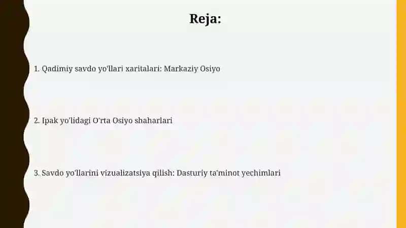 Qadimiy Oʻrta Osiyo Savdo Yo'llari xaritalari 2