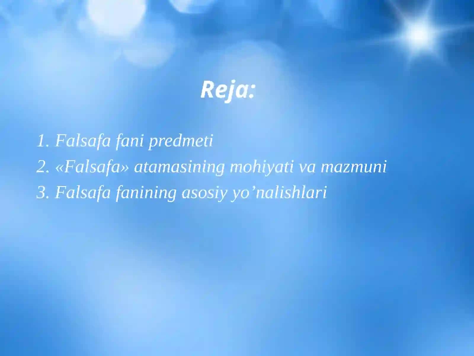 Falsafafanining funksiyalari 2