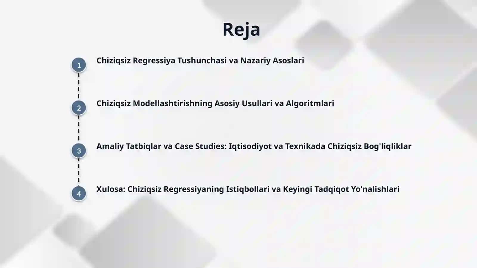 Chiziqsiz regressiya 2