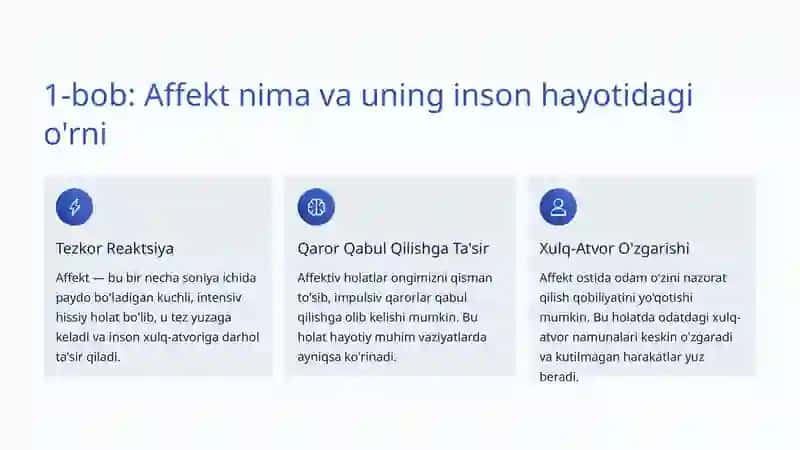 Affekt va Frustratsiya: Inson Hissiyotlarining Kuchli Ta'siri 2