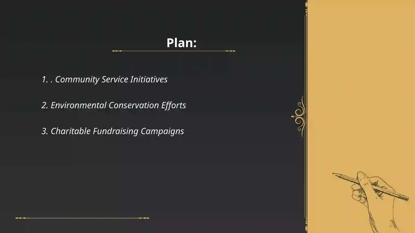 Community Service Initiatives 2